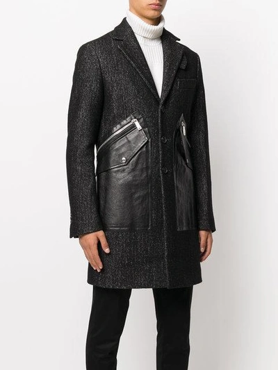 Shop Dsquared2 Single Breasted Coat