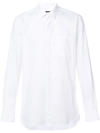 Shop Ann Demeulemeester Patch Pocket Shirt