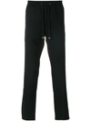 Dolce & Gabbana Wool-cotton Jogger Pants In Gray