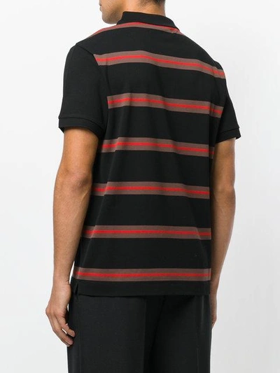 Shop Mcq By Alexander Mcqueen Striped Polo Shirt