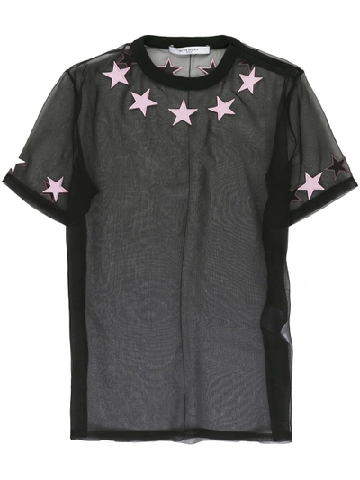 Shop Givenchy Star Mesh T-shirt