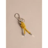 BURBERRY BRAIDED KNOT LEATHER KEY RING,40488431