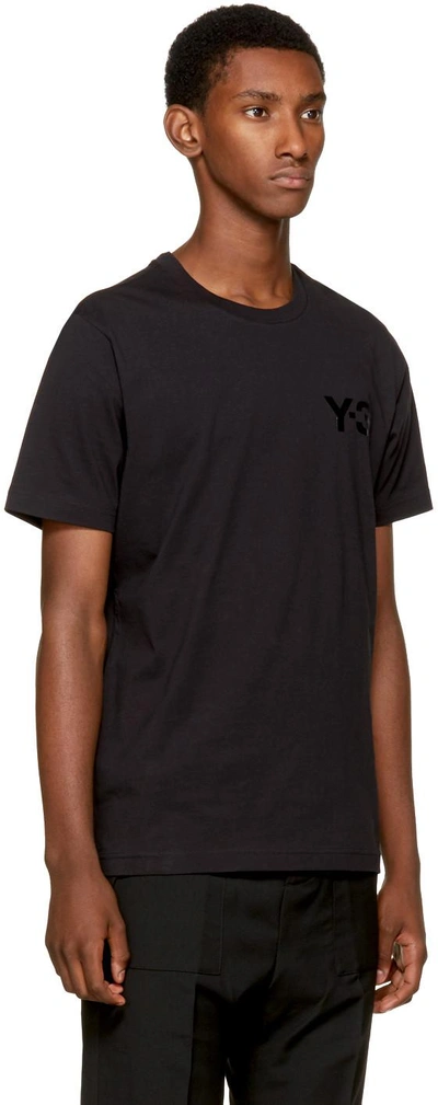 Shop Y-3 Black Classic Logo T-shirt