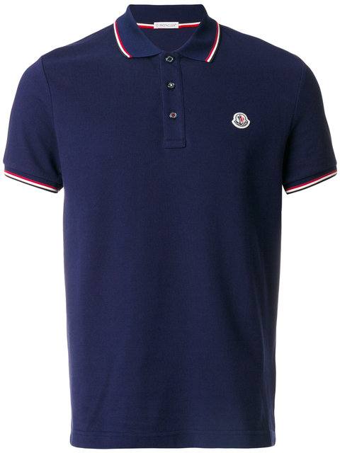 royal blue moncler polo