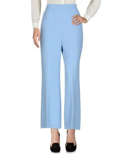 Sportmax Casual Pants In Sky Blue