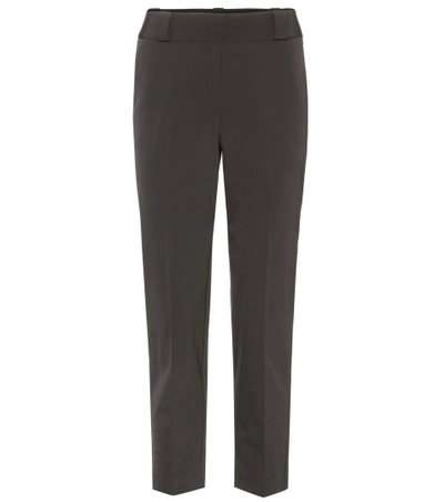 The Row Blake Superfine-wool Cropped Trousers In Female