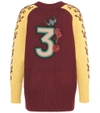 MIU MIU EMBELLISHED WOOL CARDIGAN,P00269332