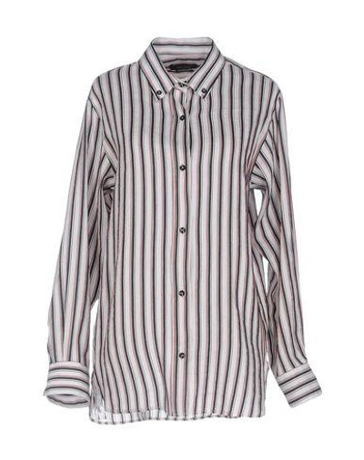 Shop Isabel Marant Striped Shirt In White