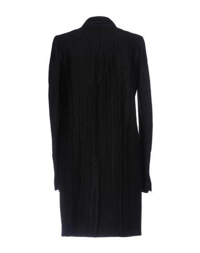 Shop Rick Owens Coats In Black