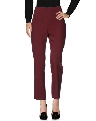 Giambattista Valli Casual Pants In Maroon