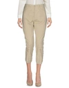 Balenciaga Cropped Pants & Culottes In Beige