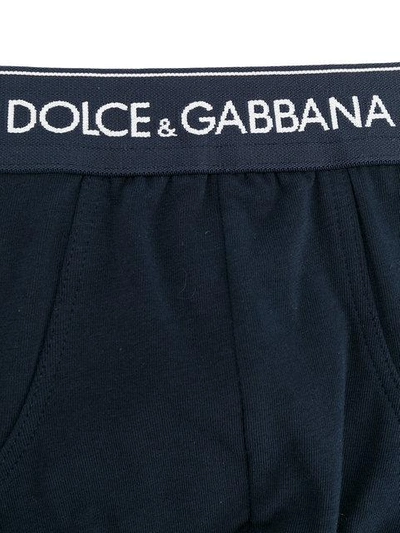 Shop Dolce & Gabbana Branded Briefs