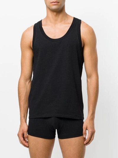 Shop Dolce & Gabbana Basic Tank Top Set - Black