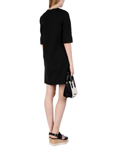 Shop Marni Short Dress In Black