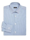 Z ZEGNA Stripe Cotton Button-Down Shirt