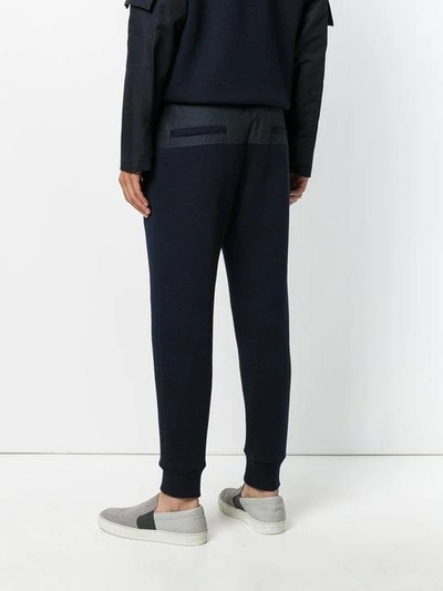 Shop Marni Panel Sweatpants - Blue