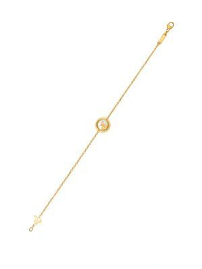 Shop Chopard Happy Diamonds 18k Yellow Gold Bracelet