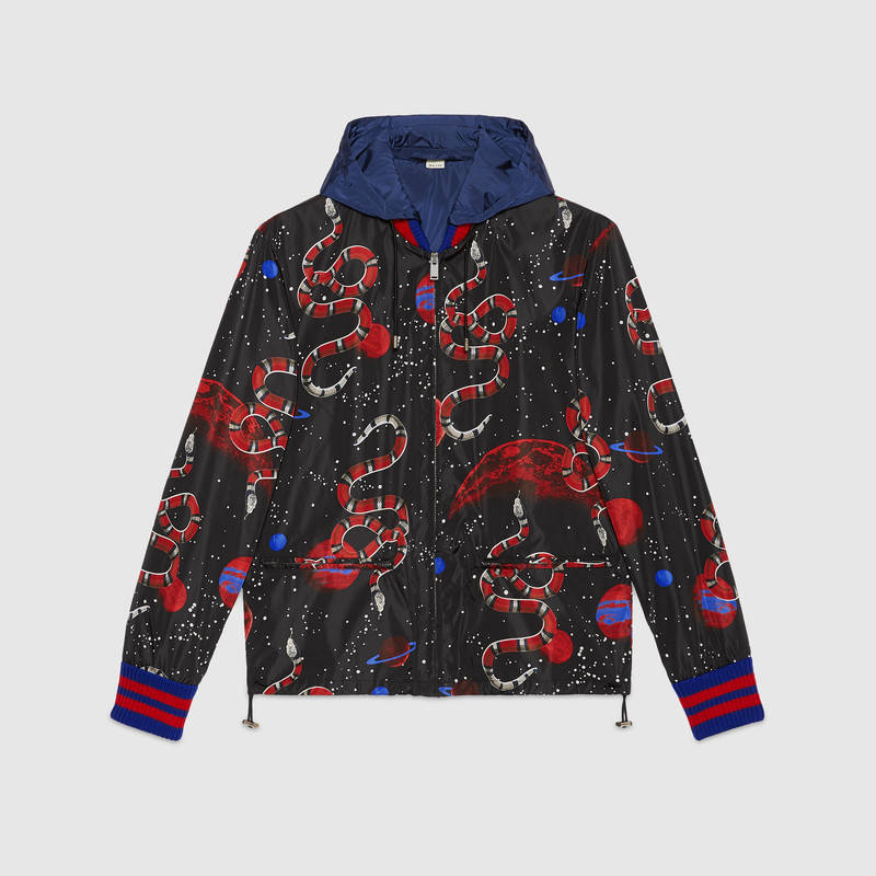 snake jacket gucci