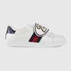 GUCCI ACE SNEAKER WITH REMOVABLE PATCHES