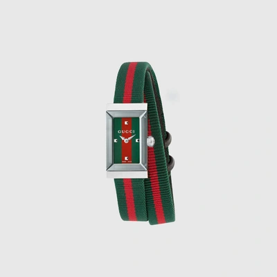 Shop Gucci G-frame Watch, 14x25mm In Undefined