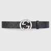 GUCCI GUCCI GG SUPREME BELT WITH G BUCKLE,411924KGDHX8449
