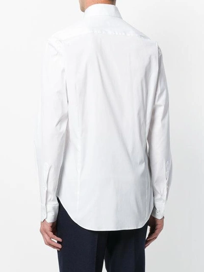 Shop Giorgio Armani Classic White Shirt