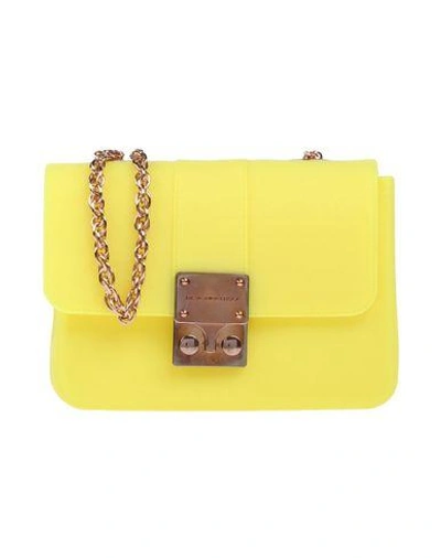 Designinverso Cross-body Bags In Yellow