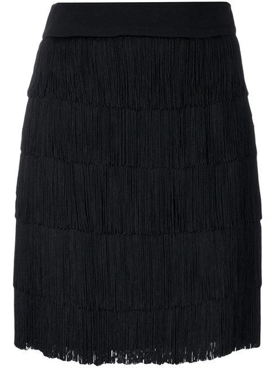 Shop Stella Mccartney Fringed Mini Skirt