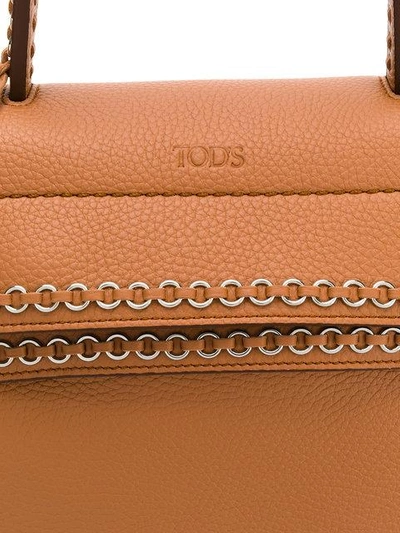 Shop Tod's Ring Stud Tote