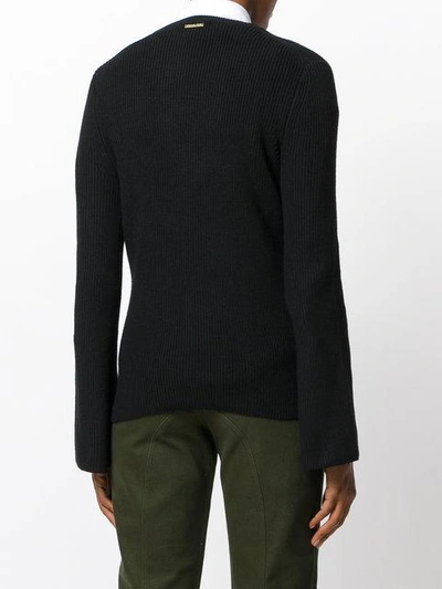 Shop Michael Michael Kors Classic Sweater In Black