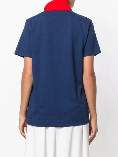 Shop Marni Tied Neck T-shirt