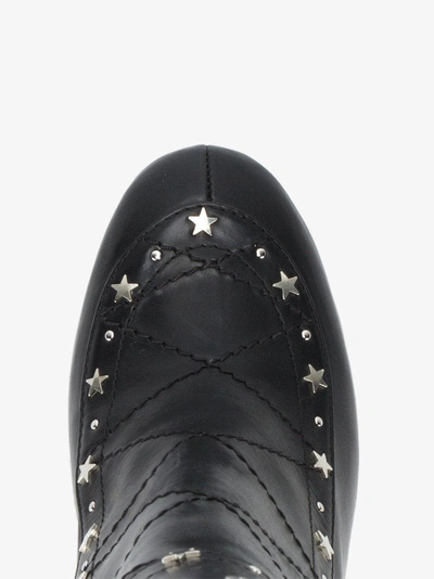Shop Laurence Dacade Black Merli Star Stud 100 Boots