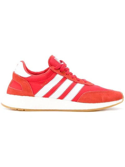 Shop Adidas Originals Iniki Runner Sneakers In Red