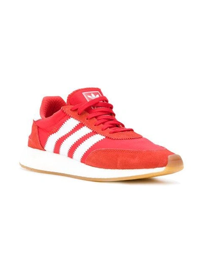 Shop Adidas Originals Iniki Runner Sneakers In Red