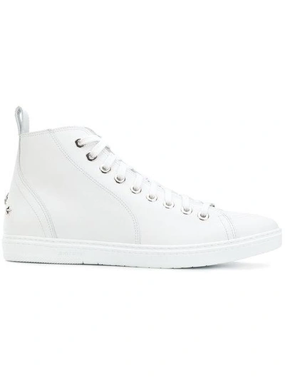 Shop Jimmy Choo Colt Sneakers In White