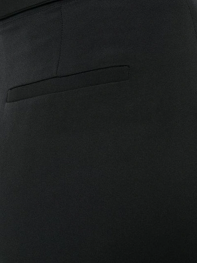Shop Alexander Wang T T By Alexander Wang Paperbag Waist Trousers - Black