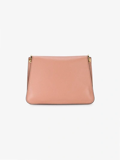 Shop Jw Anderson Dusty Pink Pierce Mini Cross Body Bag In Pink/purple