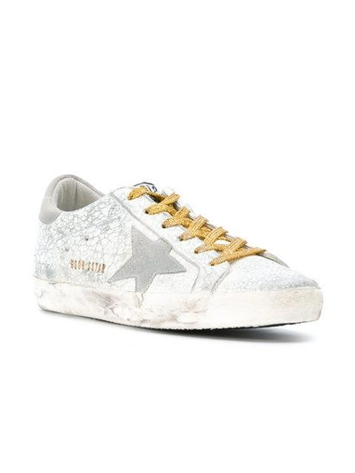 Shop Golden Goose 'superstar' Sneakers In White
