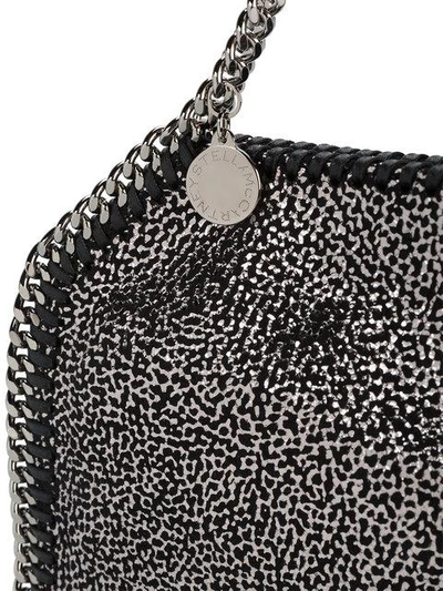 Stella Mccartney Falabella Tiny Baby Bella Shimmer Faux-suede Tote