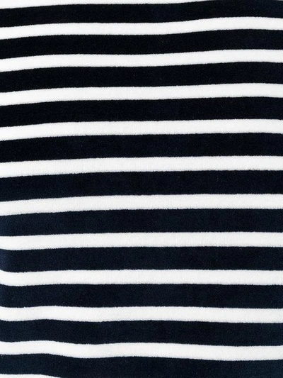 Shop Alexander Wang T Horizontal Stripe T-shirt In Blue