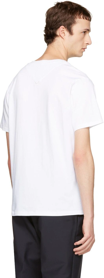 Shop Kenzo White Signature T-shirt In 01 - White