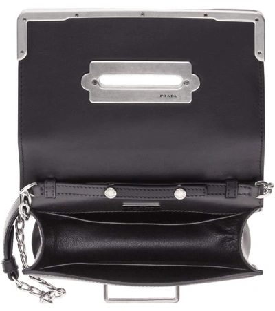 Prada Cahier Small Stars Moon Trunk Crossbody Bag In Black | ModeSens