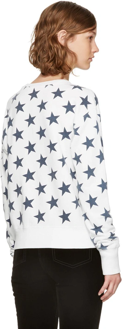 Shop Marc Jacobs Ivory 90's Star Sweatshirt