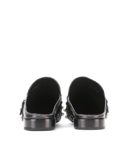 Shop 3.1 Phillip Lim / フィリップ リム Leather Slippers In Black