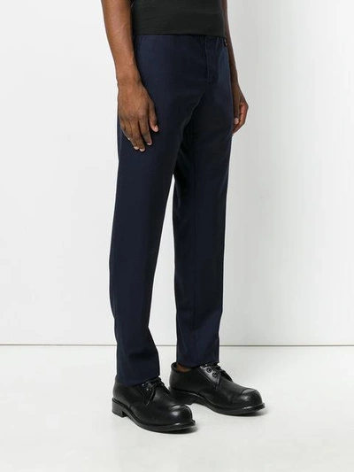 Shop Vivienne Westwood Man Tailored Trousers In Blue