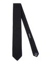 DSQUARED2 DSQUARED2 MAN TIES & BOW TIES BLACK SIZE - SILK, ACRYLIC,46531065DO 1