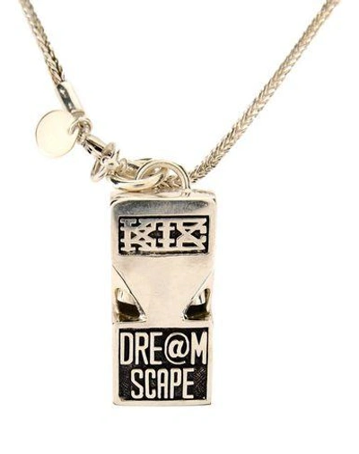 Shop Ktz Necklaces In Silver