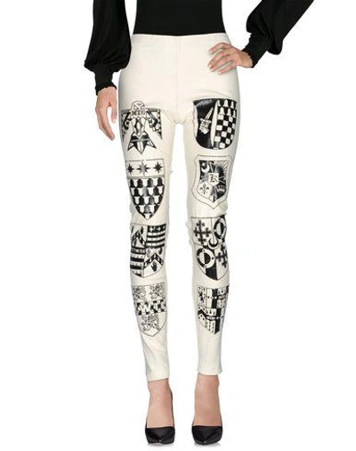 Ktz Casual Pants In Ivory