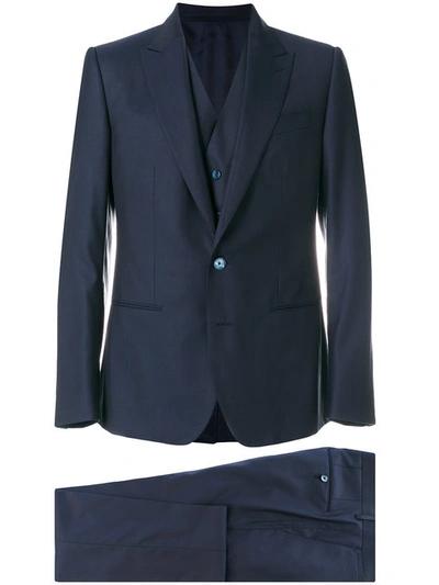 Dolce & Gabbana Three Piece Suit - Blue