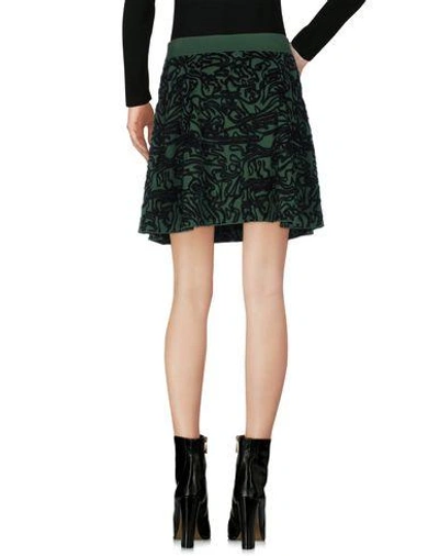 Shop Opening Ceremony Mini Skirt In Emerald Green